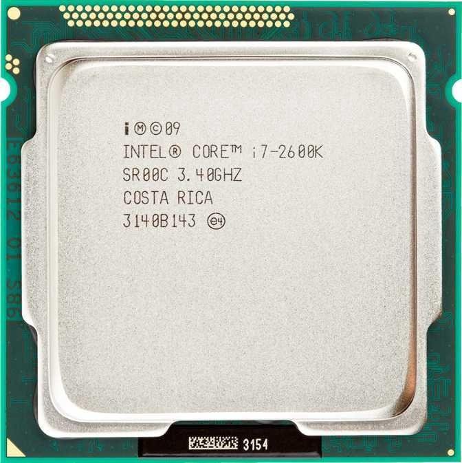Intel Core i7 2600K (8 x 3,8GHz) LGA1155