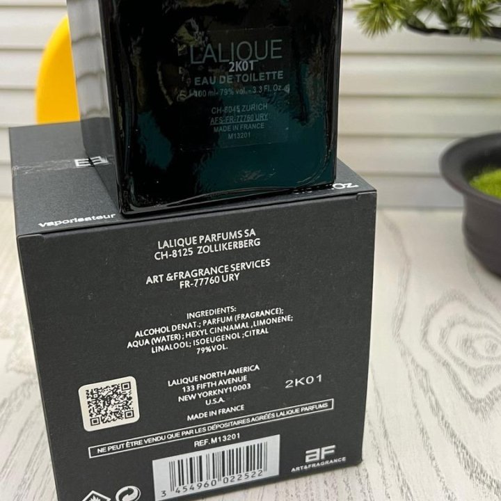 Lalique Encre Noire 100 ml. духи парфюм