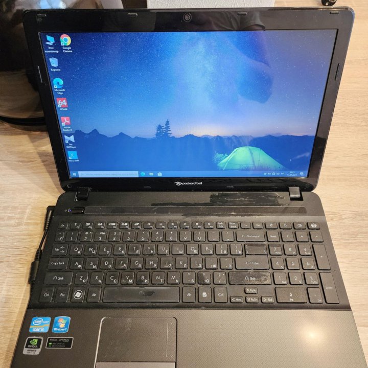 Packard Bell, core i5, 8gb, SSD, nvidia gt610m