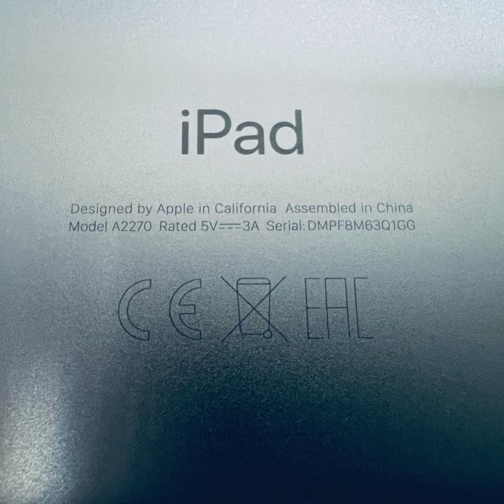 Как новый iPad 8 Space Gray Wi-Fi 128 GB (1464)