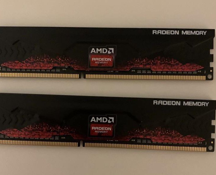 Оперативная память AMD ddr3 1600MHz