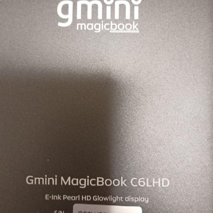 Электронная книга Gmini c6lhd