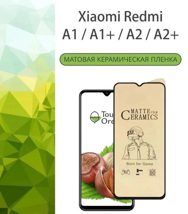 Новый чехол и пленка для Xiaomi Redmi A1+ и A2+