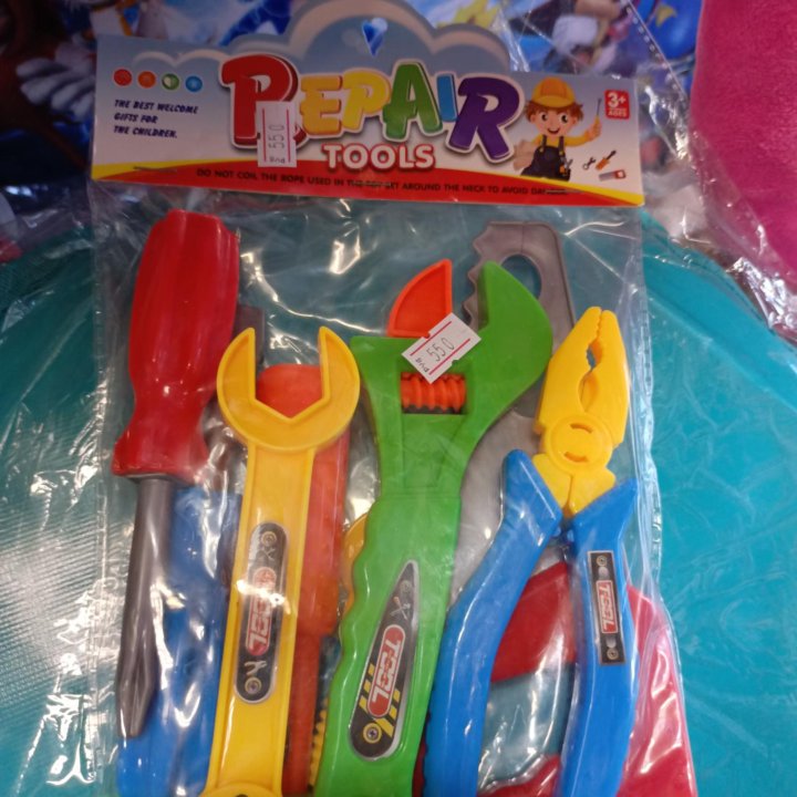 Набор детских инструментов игрушечные инструменты