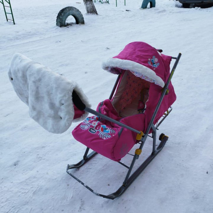 Санки коляска Nika