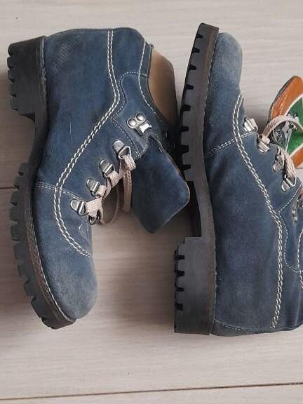 Ботинки кожаные