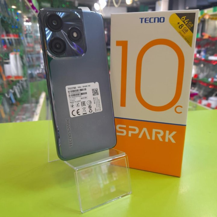 Tecno Spark 10C - 4/64Gb 5000mAh 6.56