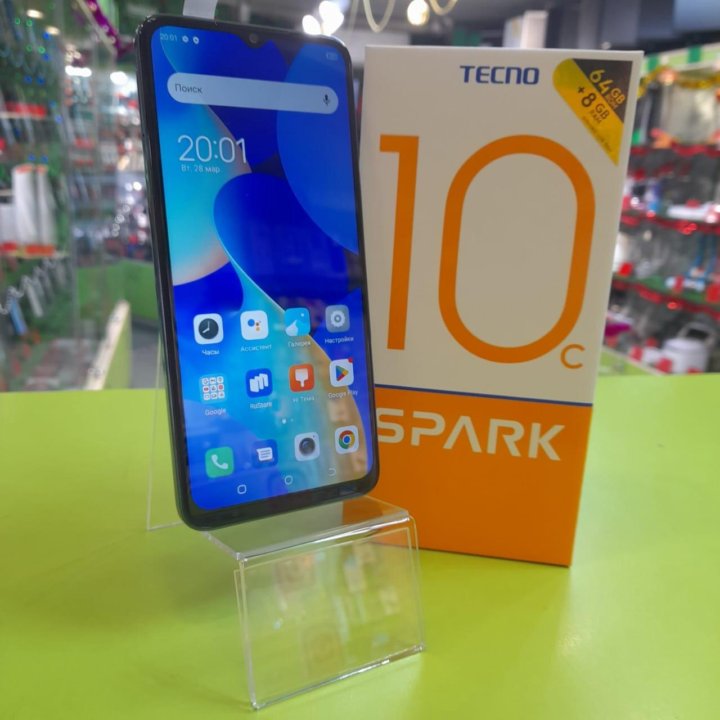 Tecno Spark 10C - 4/64Gb 5000mAh 6.56