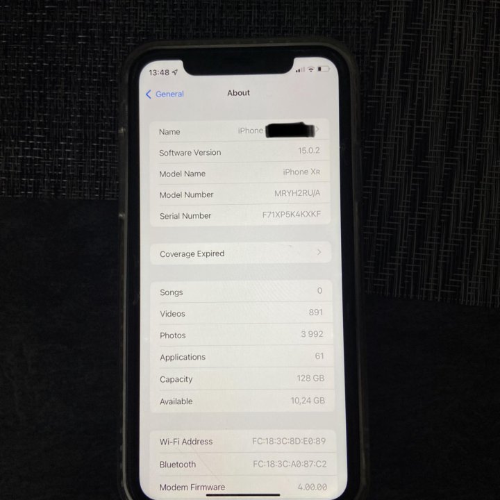 Iphone xr 128gb