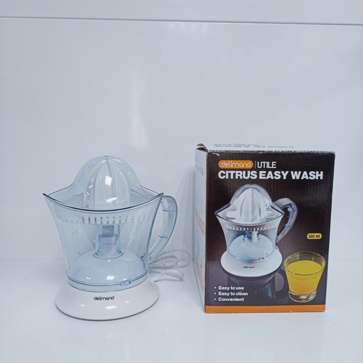 (1) Соковыжималка Delimano utile citrus easy wash