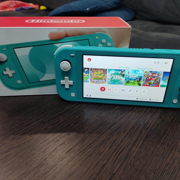 Новая Nintendo Switch Lite 160Gb+любые игры