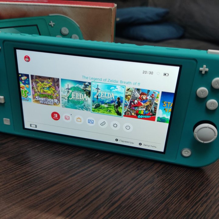 Новая Nintendo Switch Lite 160Gb+любые игры