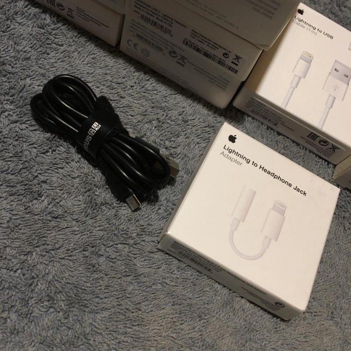 Кабели Apple usb-c/ lightning/ mini usb