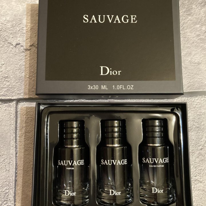 Dior Sauvage 3 в 1