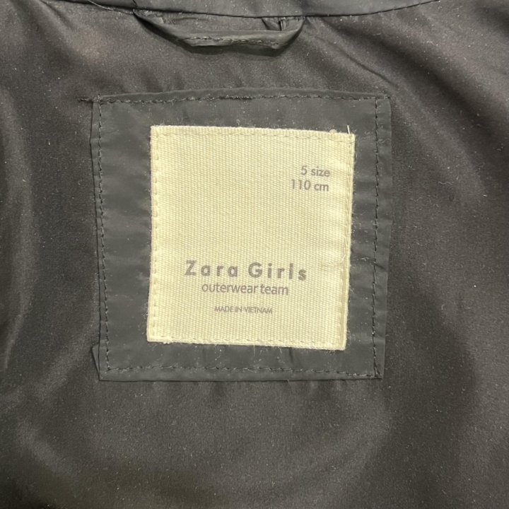 Детский пуховик Zara