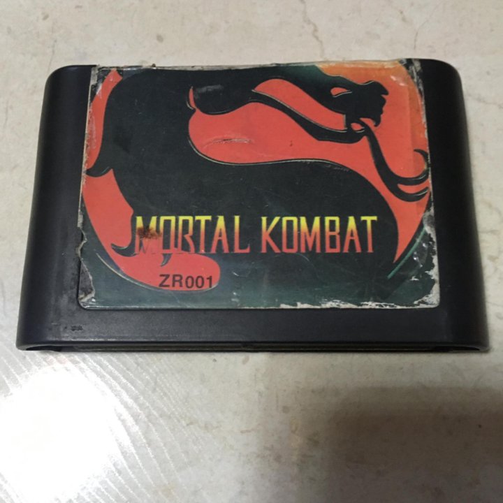 Mortal Kombat Sega из 90х