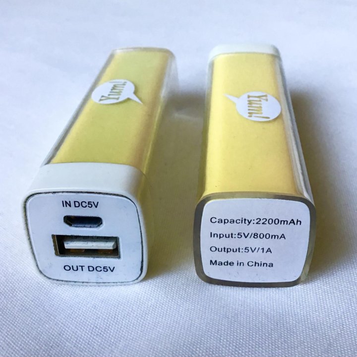 Универсальный аккумулятор 2200 mAh для телефона