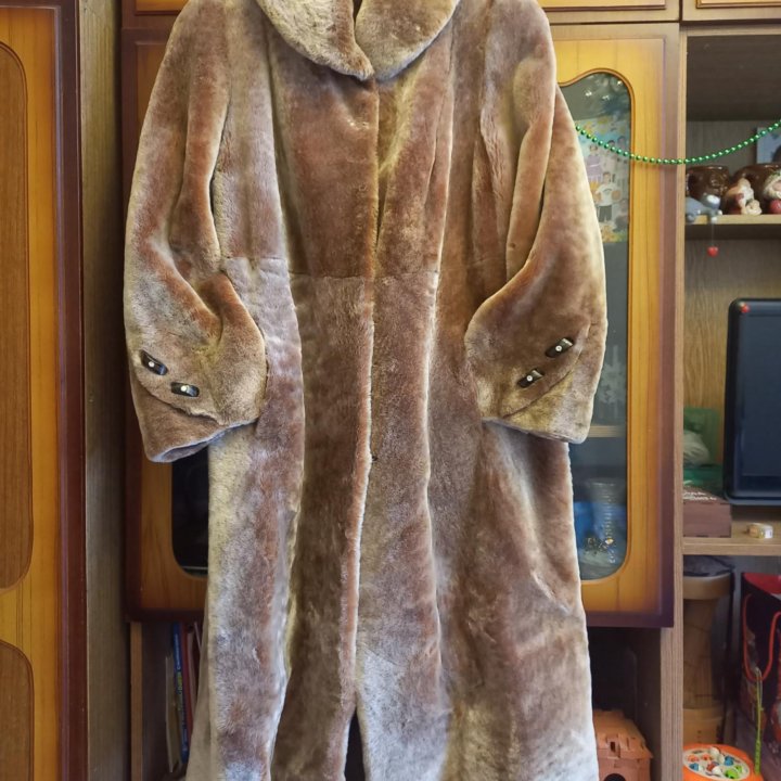 Шуба из мутона