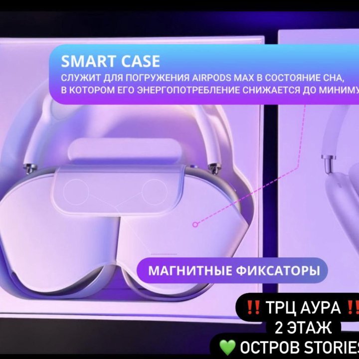 Аирподс Макс С шумоподавлением