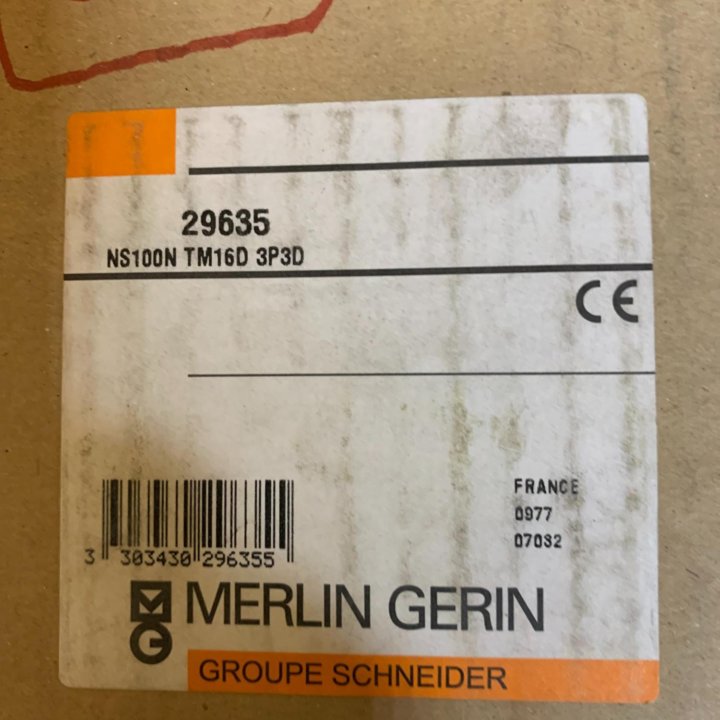 Merlin gerin schneider эл. выкл. NS100NA, NS100N