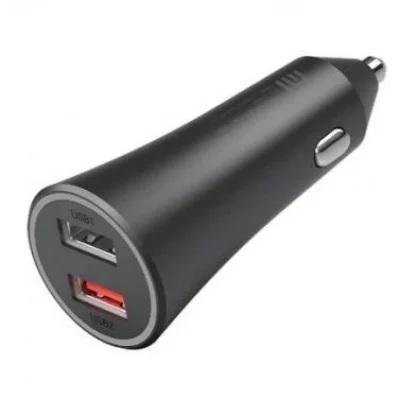 АЗУ Xiaomi Mi 37W Dual-Port Car Charger (GDS4147GL) Black