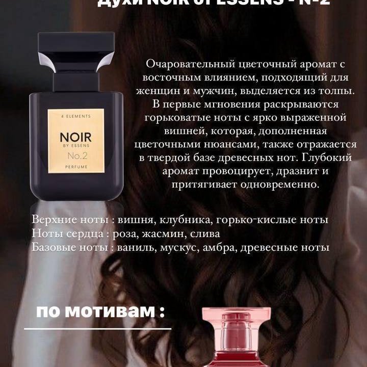 Духи noir