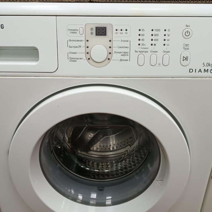 Samsung 5кг стиральная машина б/у