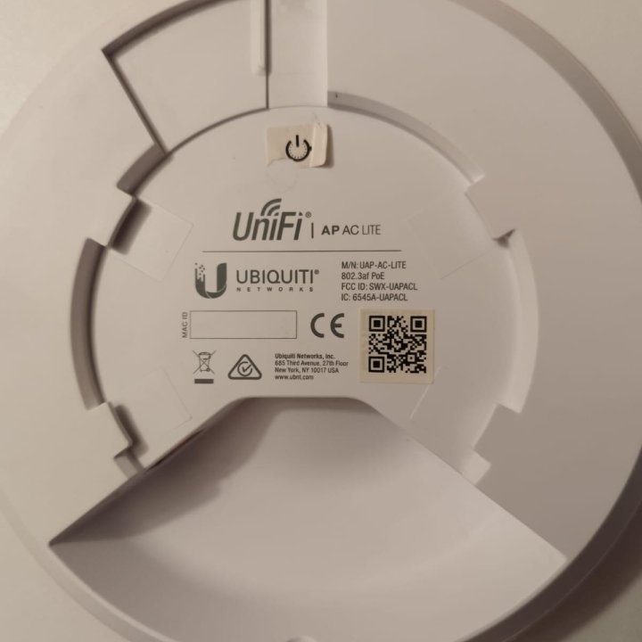 Точка доcтупа WiFi ubiquiti Unifi aр ас litе