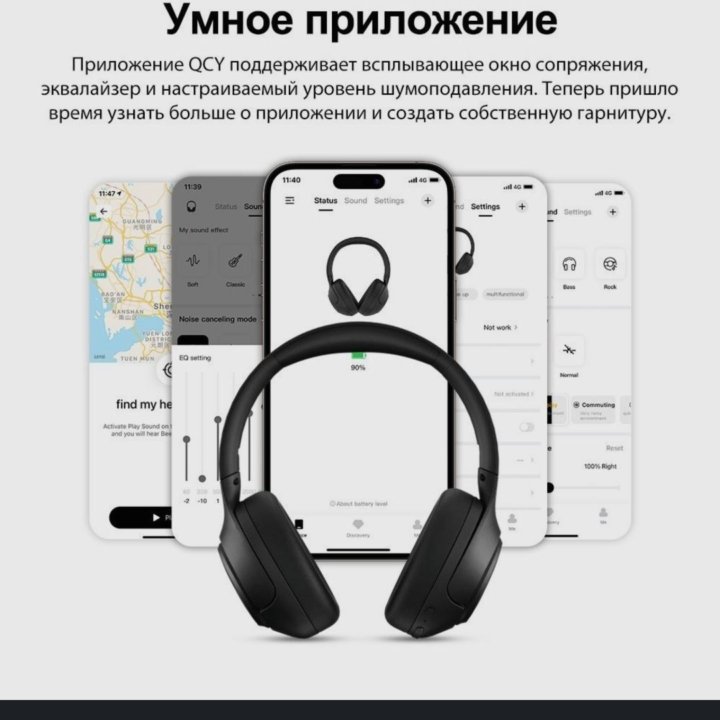 Наушники Xiaomi Qcy h3 новые