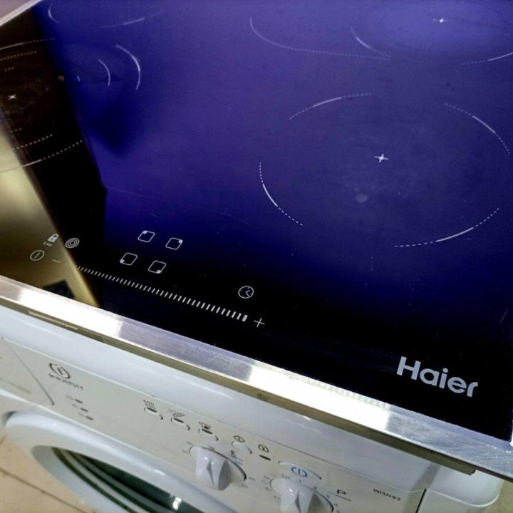 Варочная панель электрическая бу Haier. Гарантия