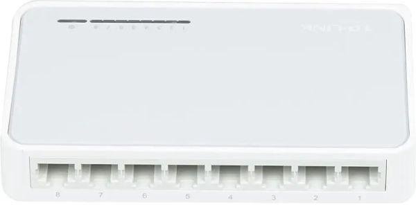 Коммутатор TP-LINK TL-SF1008D 8x100Мбит/с Белый