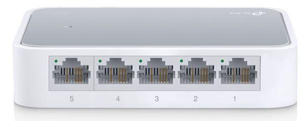 Коммутатор TP-LINK TL-SF1005D 5x100Мбит/с Белый