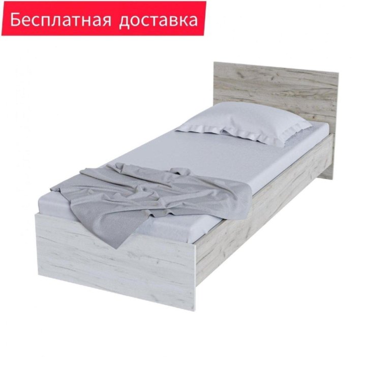 Кровать Бася КР-555 0.9м