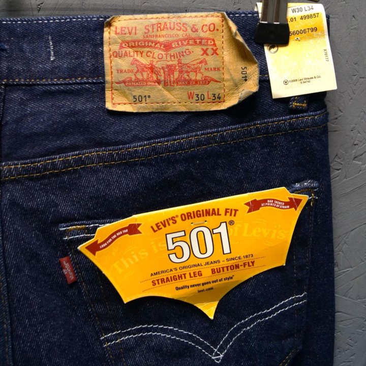 Джинсы классические Levis 501