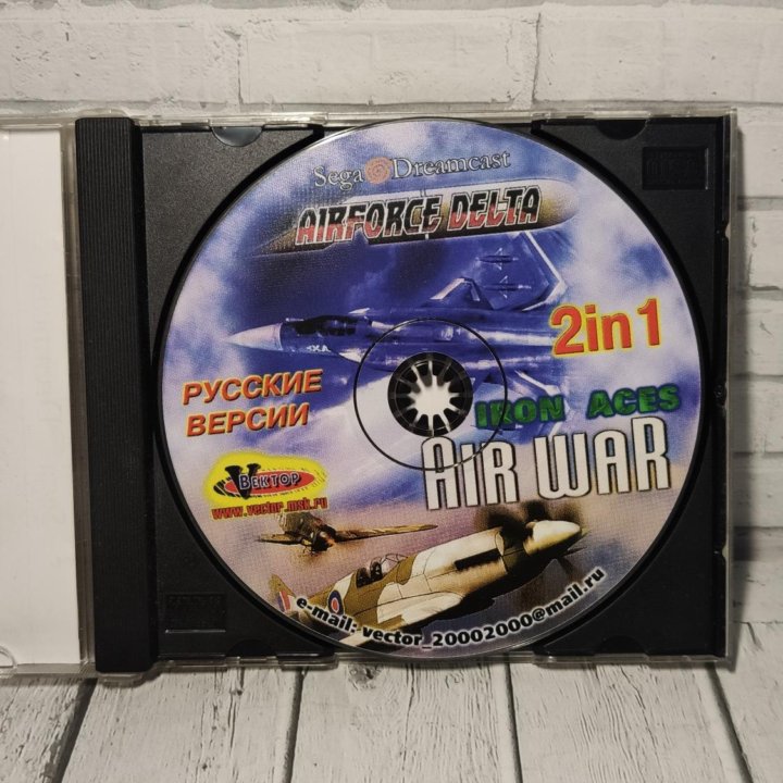 Air war & airforce Delta для sega Dreamcast