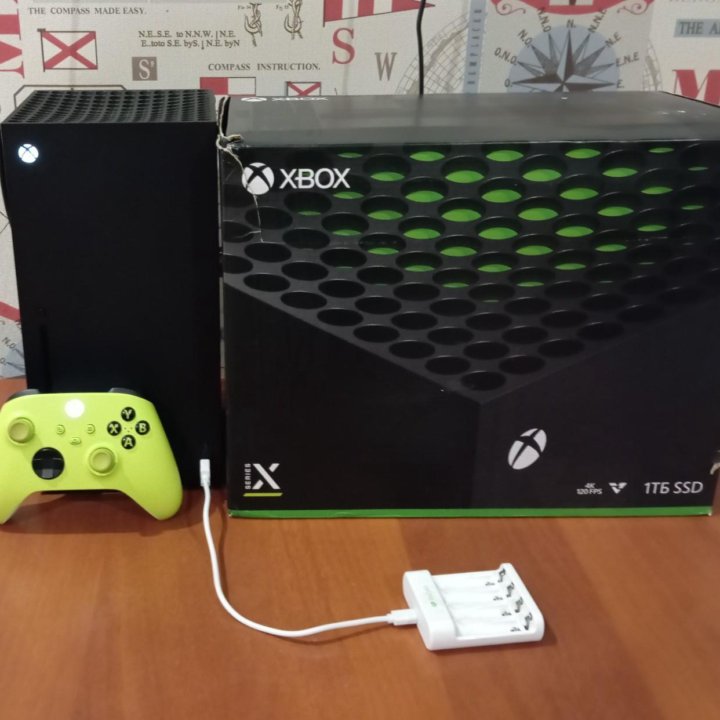 Xbox series x + 100 купленных игр