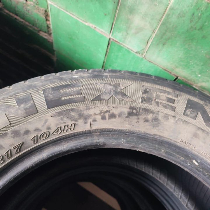 Резина летняя NEXEN-N8000-235/65R17. Б/У комплект.