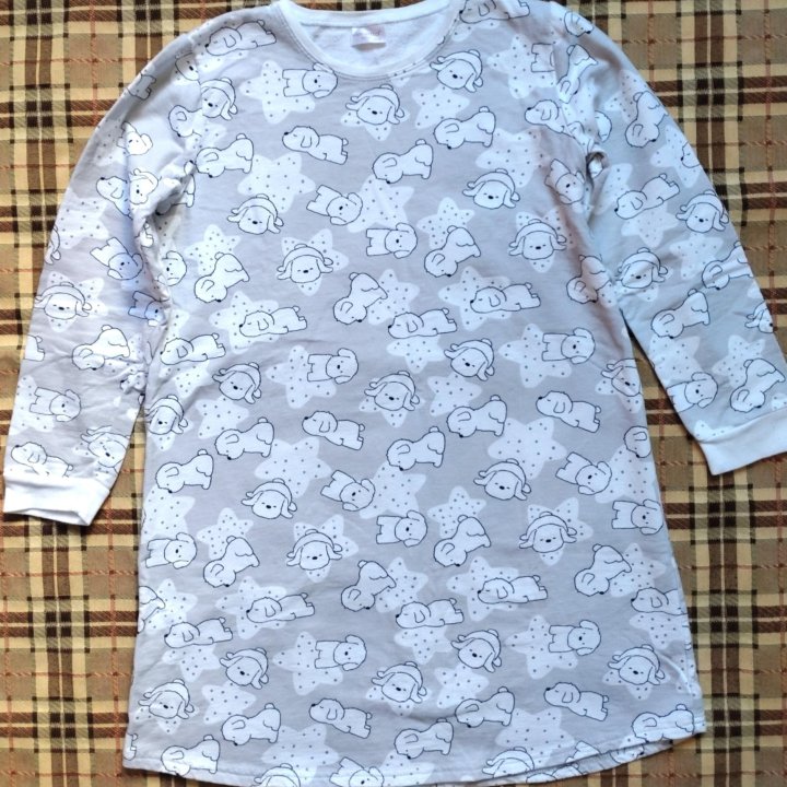 Ночная сорочка фланель р. 146-152