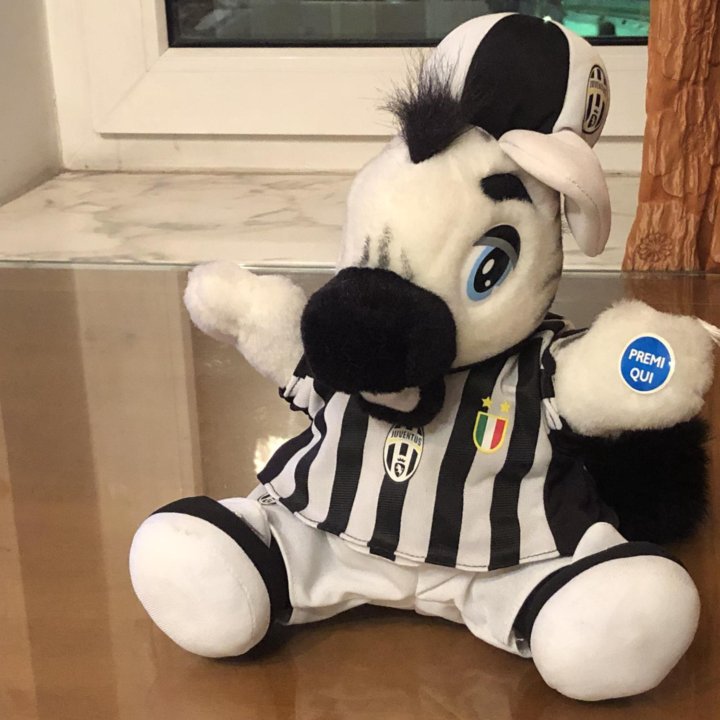 Зебра Juventus Ювентус Игрушка