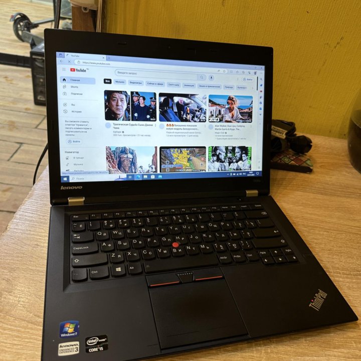 Надёжный ThinkPad T430u Core i5/4/128SSD/GF620/14