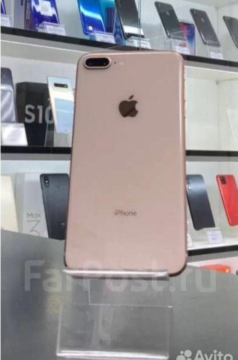 Apple iPhone 8 Plus- 256GB, Gold. No Touch ID!