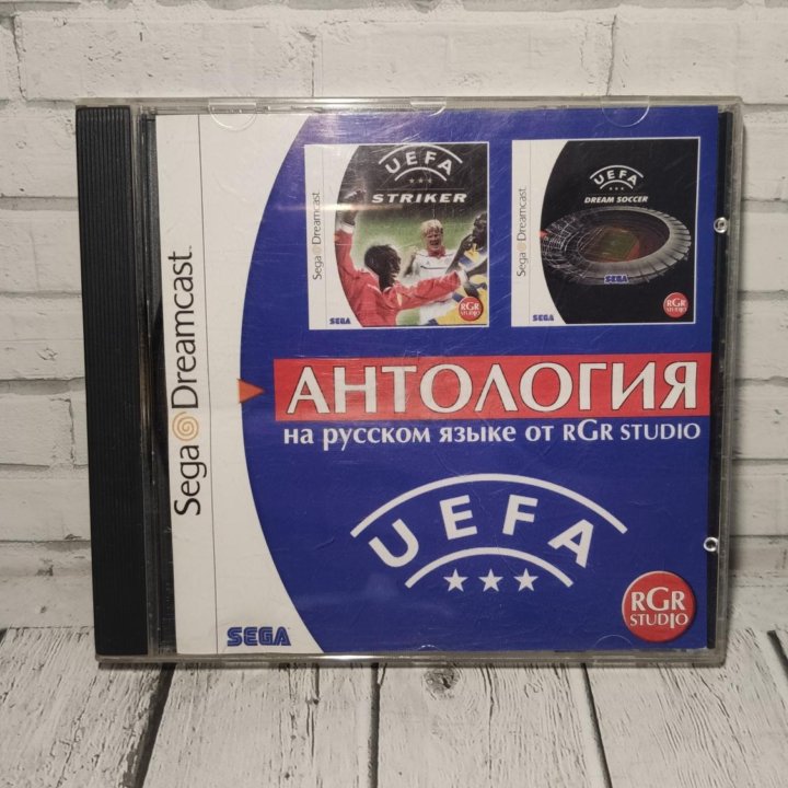 UEFA dream soccer & striker для sega Dreamcast