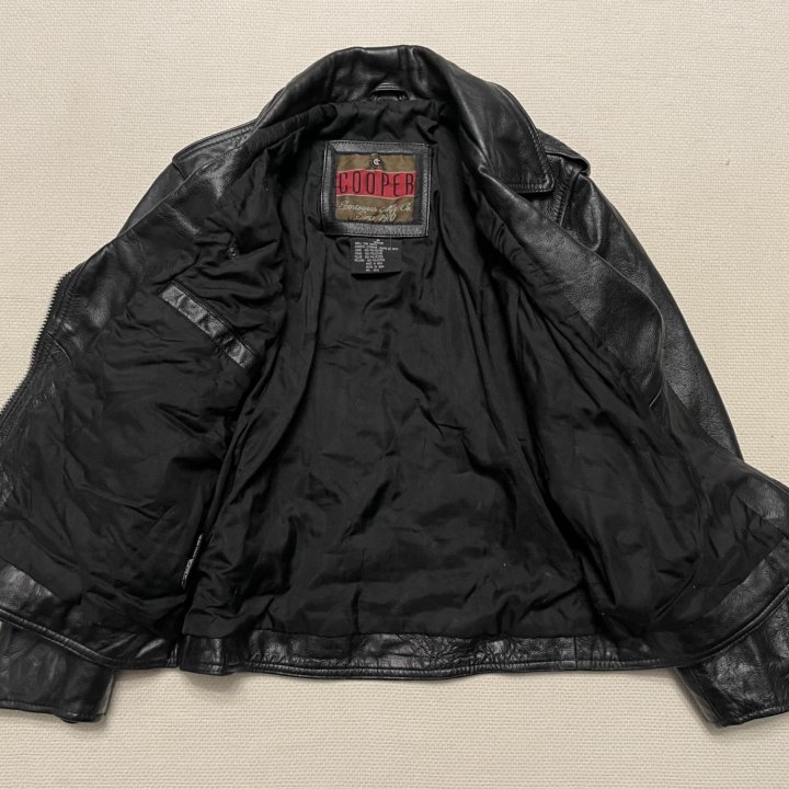 Cooper Leather Motorcycle Jacket