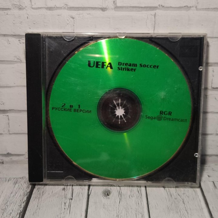 Антология UEFA 2в1 для sega Dreamcast