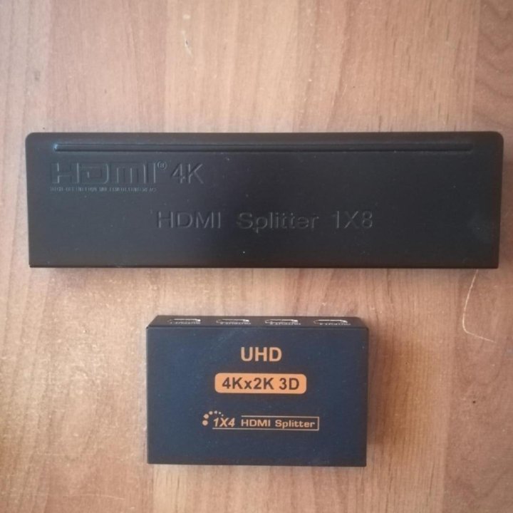 Распределитель, сплиттер HDMI 1x8 + ещё один 1х4