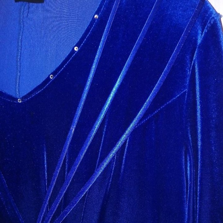 Платье панбархот, размер 50-52