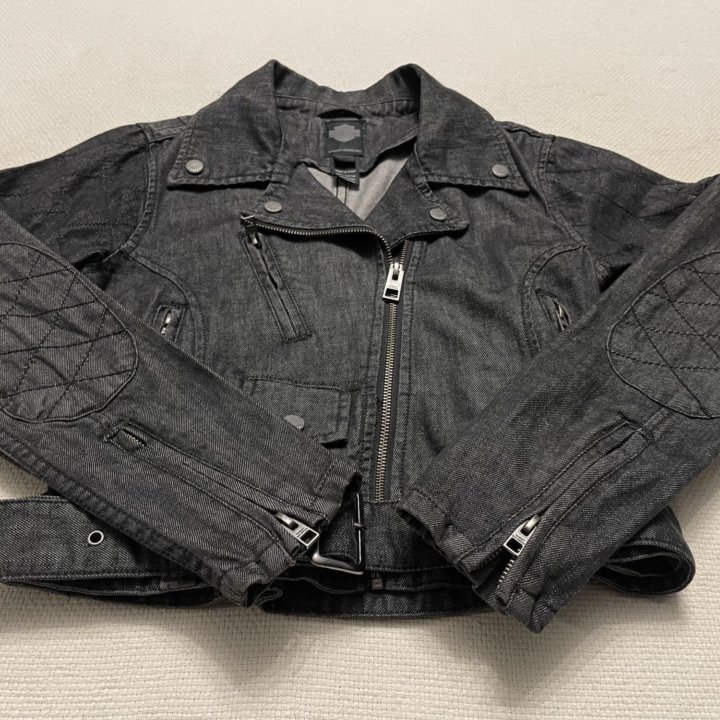 Harley Davidson Denim Motorcycle Jacket