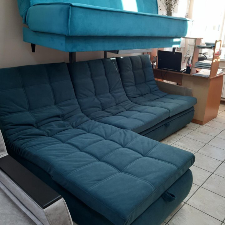 Угловой 2х модульный диван