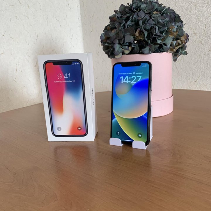 iPhone X 64GB Ростест Идеал