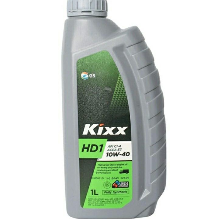 Масло моторное Kixx HD1 10W-40 API Cl-4 ACEA E7,1л